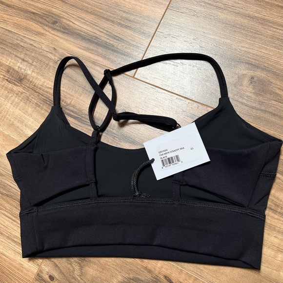 NWT Sincerely Jules x Bandier Strappy Sports Bra | XS | Black - Picture 2 of 4